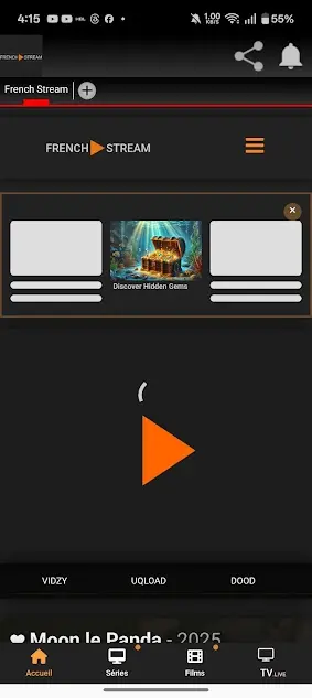 Screenshot of French Stream Series